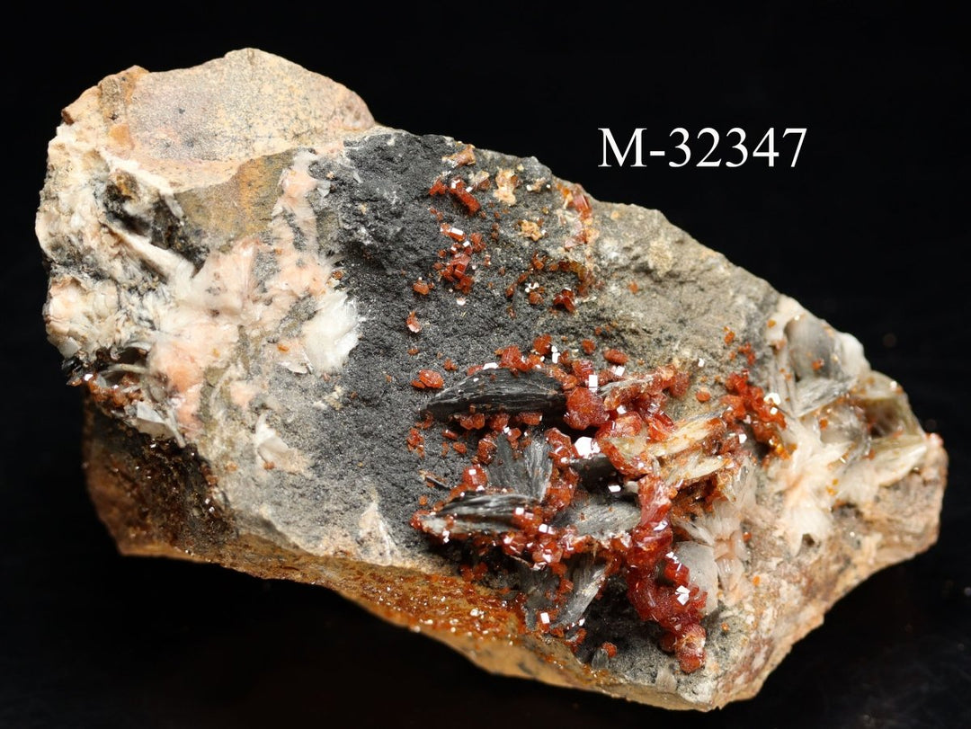 M - 32347 Vanadinite Crystal Cluster 618 gCrystal River Gems
