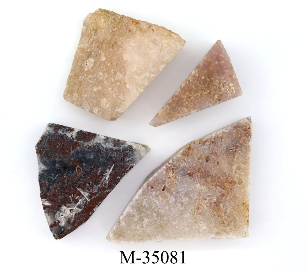 M - 35081 - Rough Pink Amethyst Lot / 5.01 ozCrystal River Gems