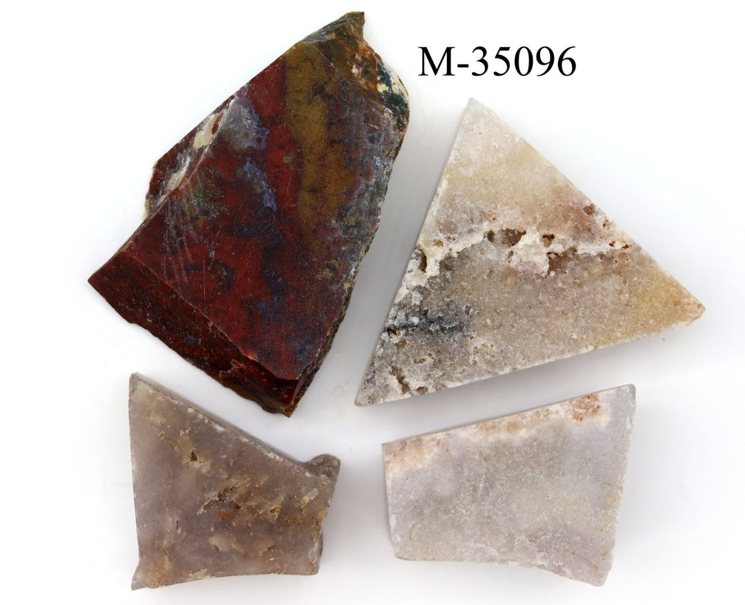M - 35096 - Rough Pink Amethyst Lot / 4.34 ozCrystal River Gems