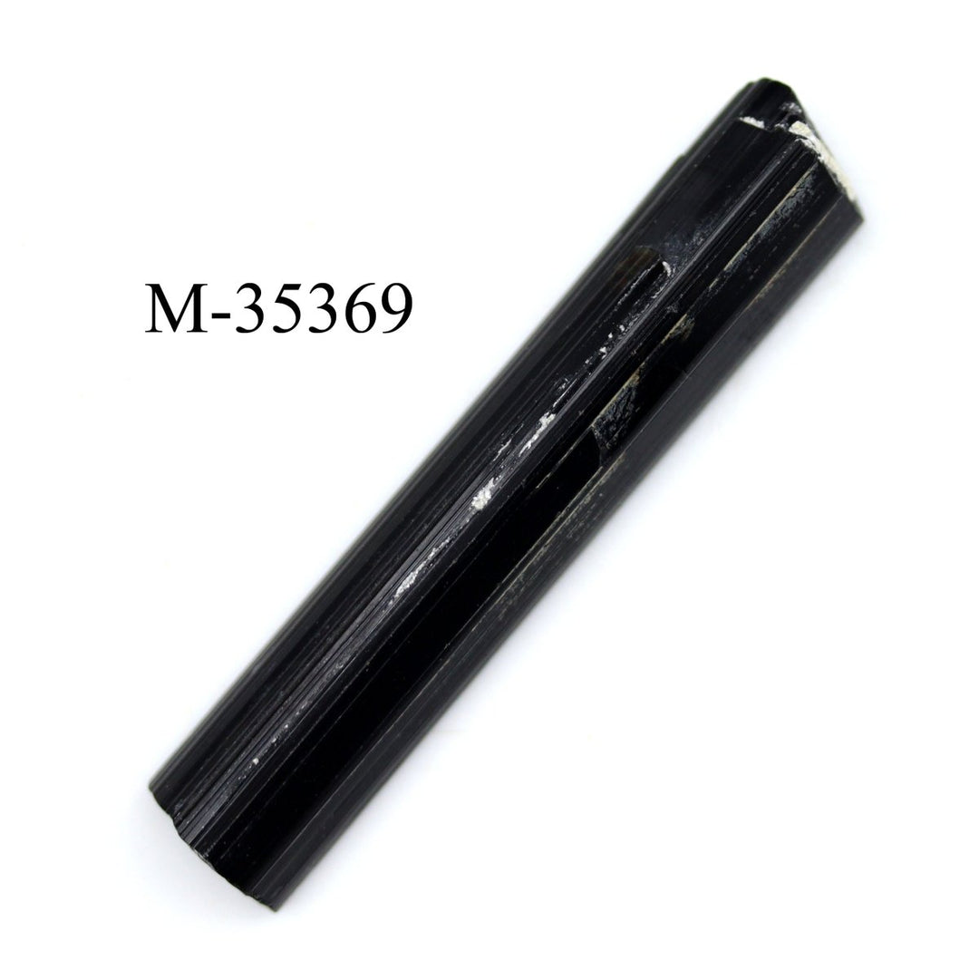 M - 35369 Raw Black Tourmaline CrystalCrystal River Gems