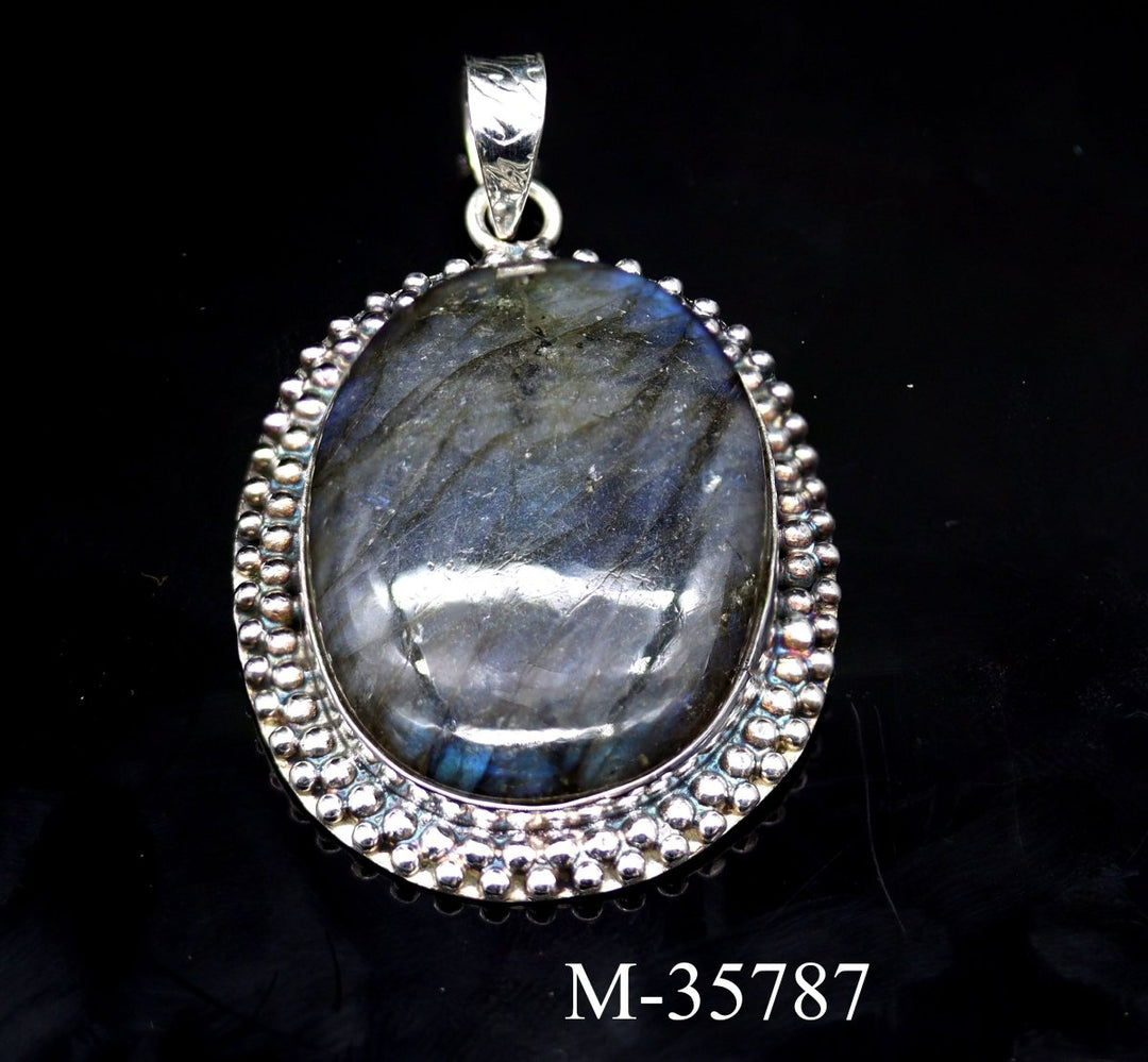 M - 35787 - Sterling Silver Labradorite Jewelry / 15.6gCrystal River Gems
