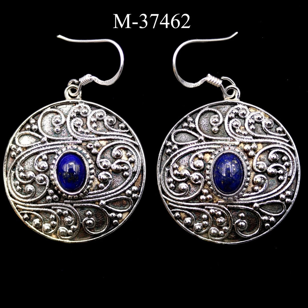 M - 37462 - Lapis Lazuli 925 Sterling Silver PendantCrystal River Gems