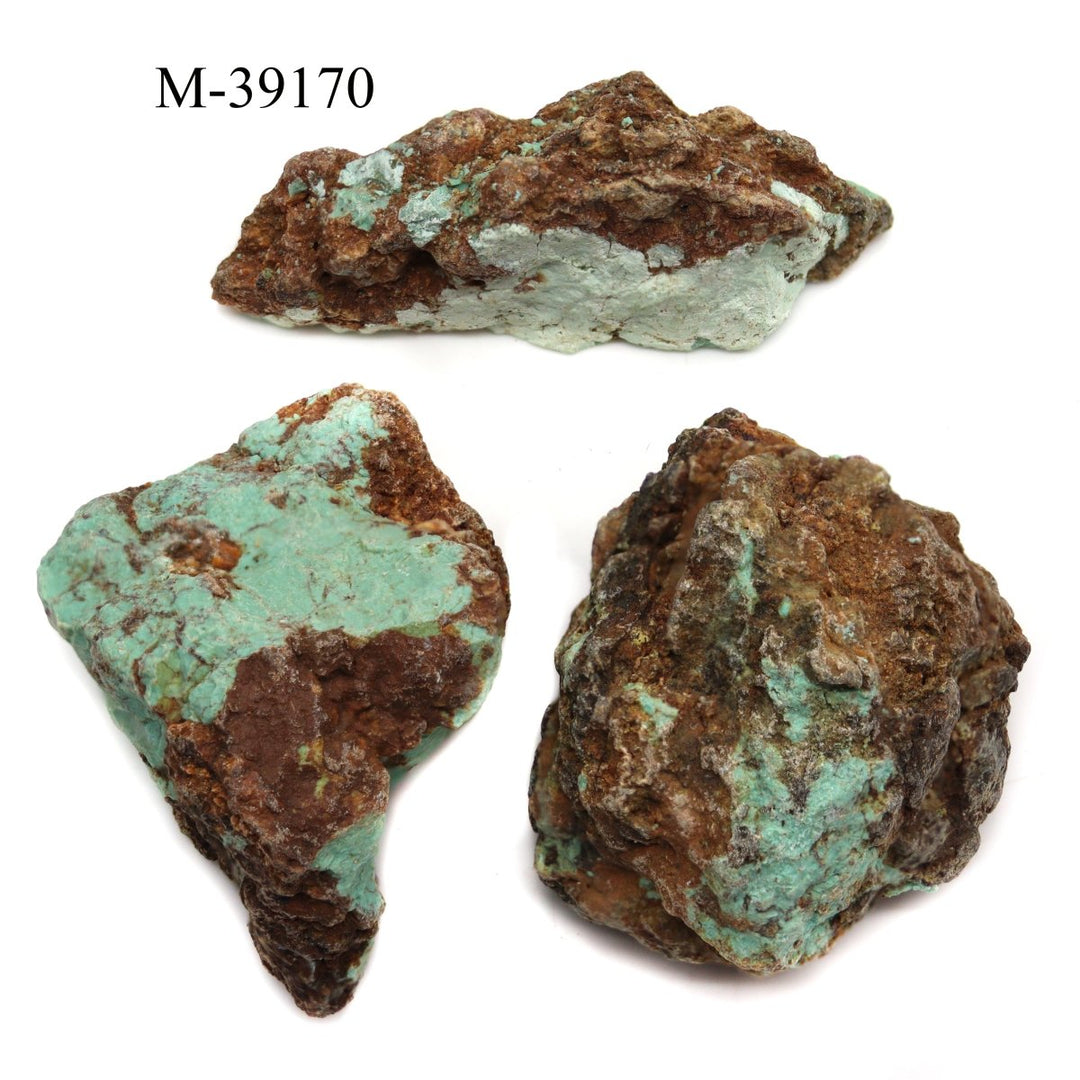 M - 39170 - Stabilized Mexican Turquoise / 3.4 oz.Crystal River Gems