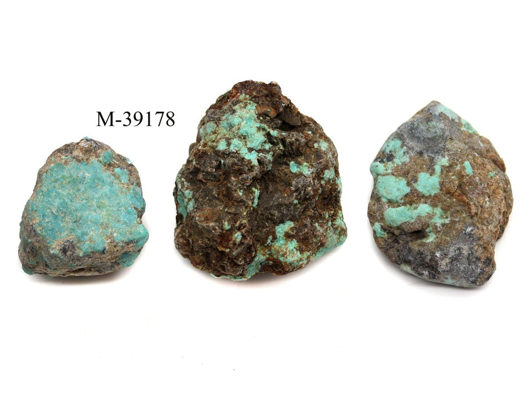 M - 39178 Stabilized Mexican Turquoise 2.9 oz.Crystal River Gems