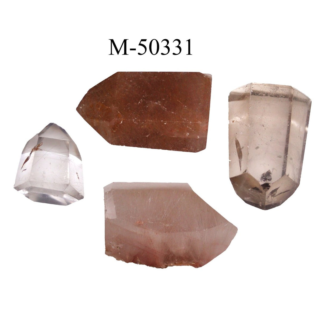 M - 50331 Garden Inclusion Quartz Points 50 g LotCrystal River Gems