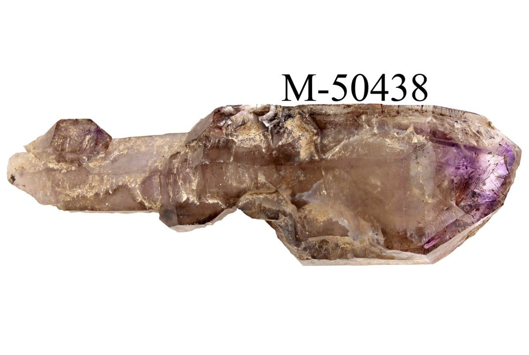 M - 50438 Smoky Amethyst Scepter from Zambia 110 g.Crystal River Gems