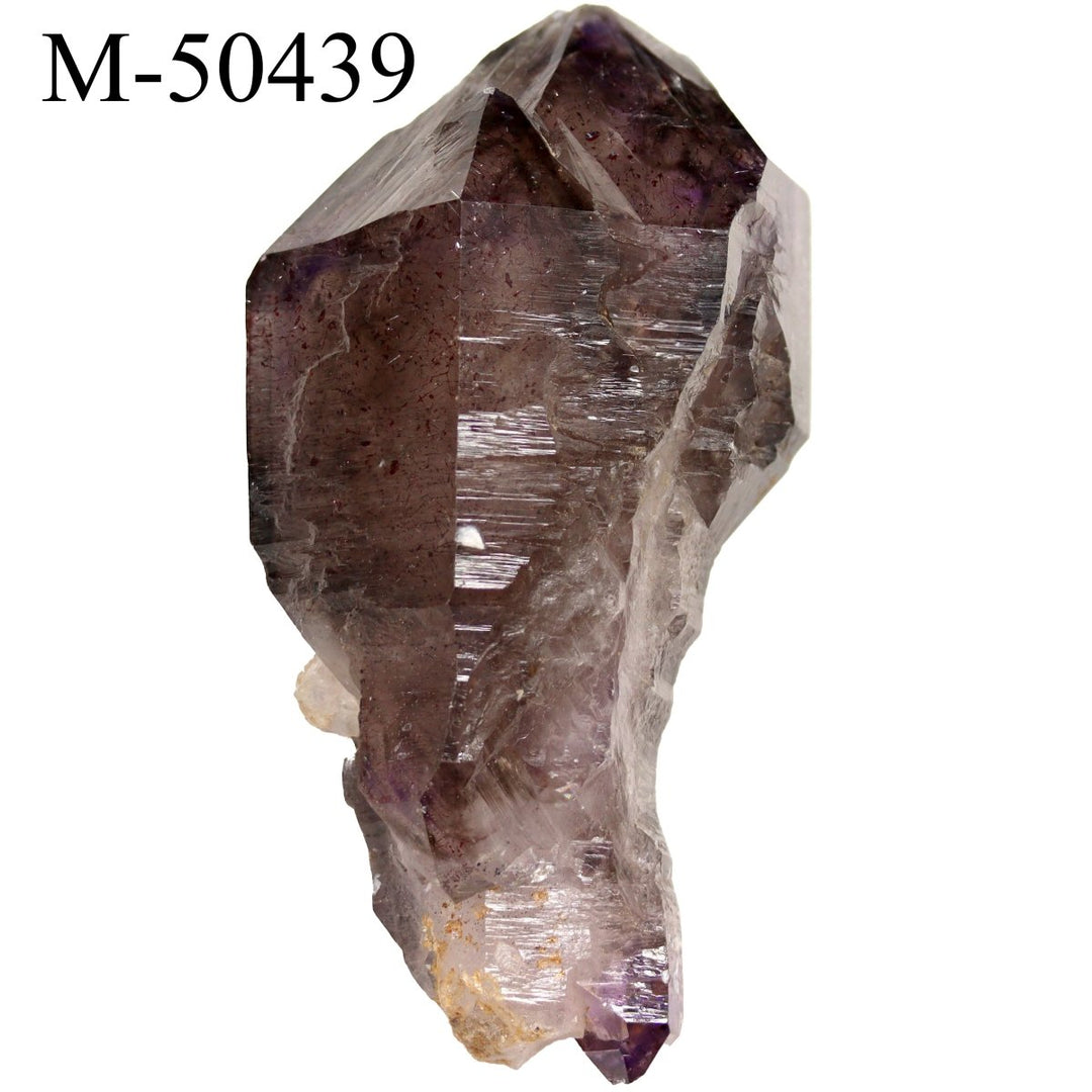 M - 50439 Smoky Amethyst Scepter from Zambia 184 g.Crystal River Gems