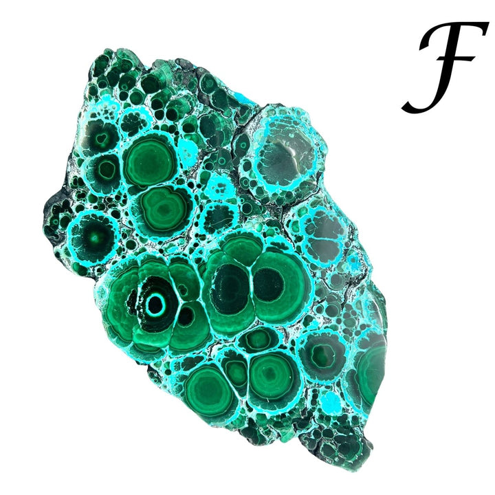 Malachite with Chrysocolla Slab Bulk Wholesale Crystals Minerals Gemstones