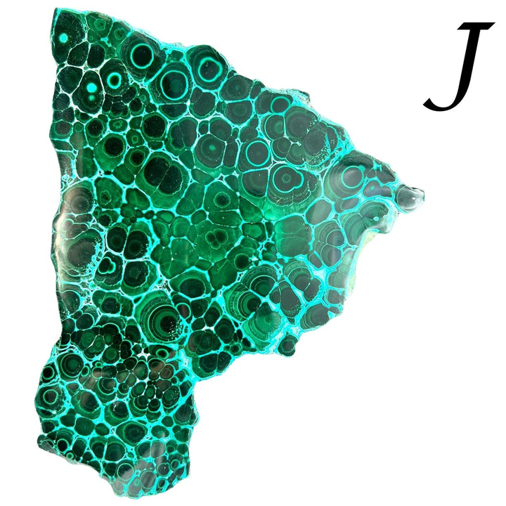 Malachite with Chrysocolla Slab Bulk Wholesale Crystals Minerals Gemstones