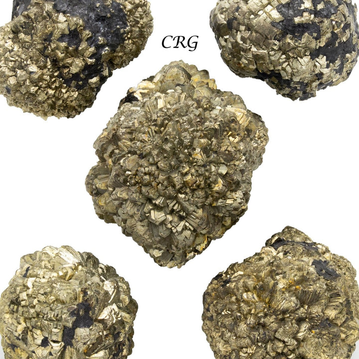 Marcasite Round Nodules (1 Kilogram) Size 20 to 40 mm Bulk Wholesale Lot CrystalsCrystal River Gems