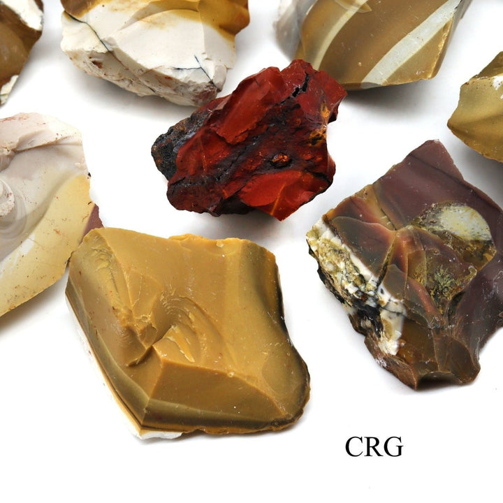 Mookaite Rough (Size 1 to 2 Inches) Bulk Wholesale Raw Crystals Minerals GemstonesCrystal River Gems