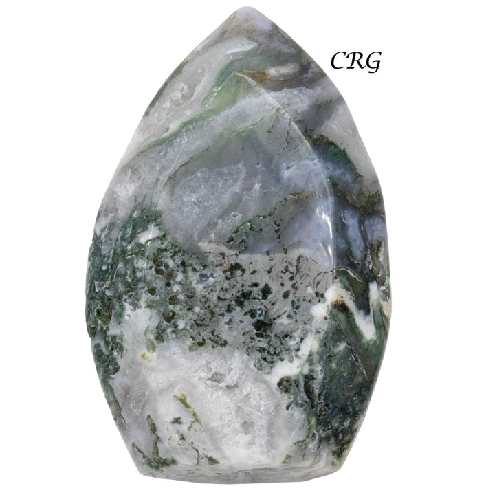 Moss Agate Flames 1 Kilo LotCrystal River Gems