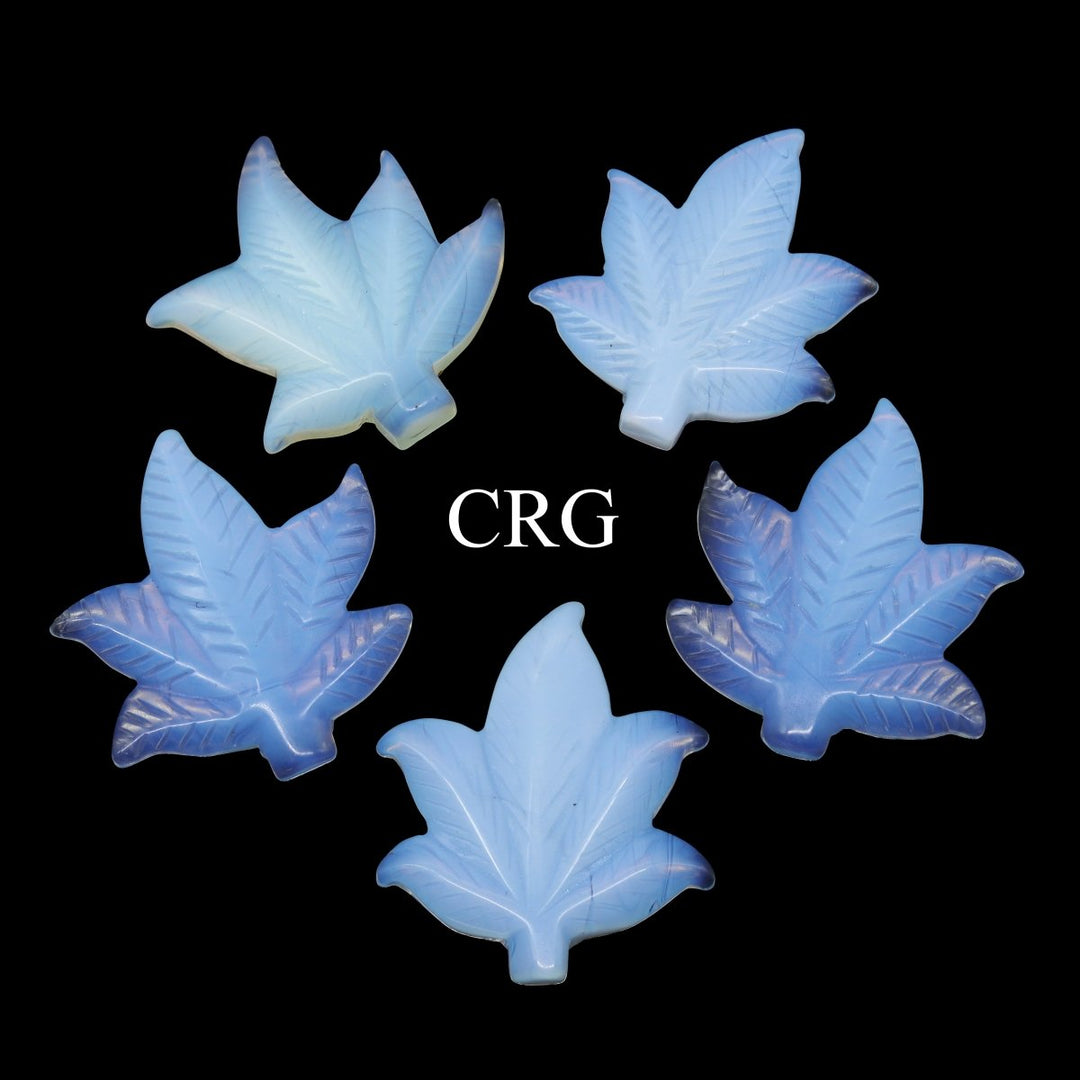 Opalite Leaf / 1.75" - 2.5" avg.Crystal River Gems