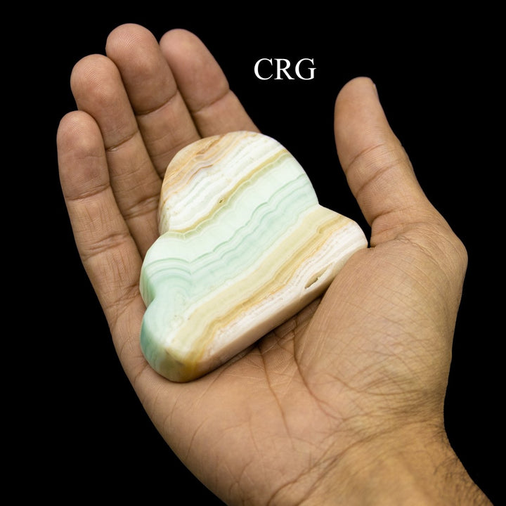 Pistachio Calcite Cloud Gemstones (1 Kilogram) Size 1.5 to 3.5 Inches Bulk Wholesale Lot Crystal ShapesCrystal River Gems