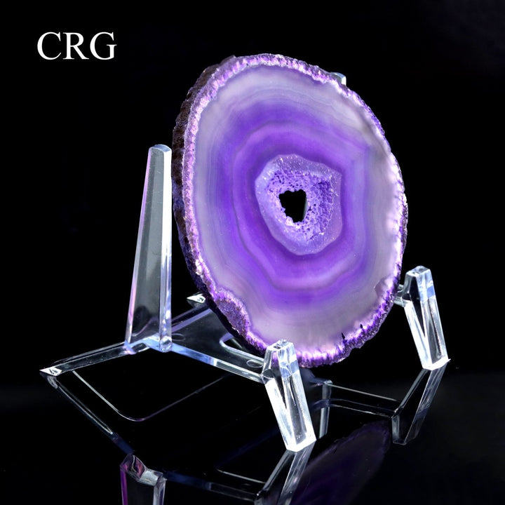 Plastic Slab Stand Medium (1 Piece) Size 3.5 by 3 Inches Display Home DecorCrystal River Gems