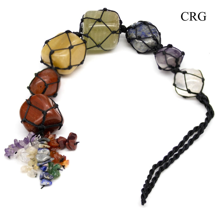 QTY 1 - 7 Stone Car Hanging OrnamentCrystal River Gems