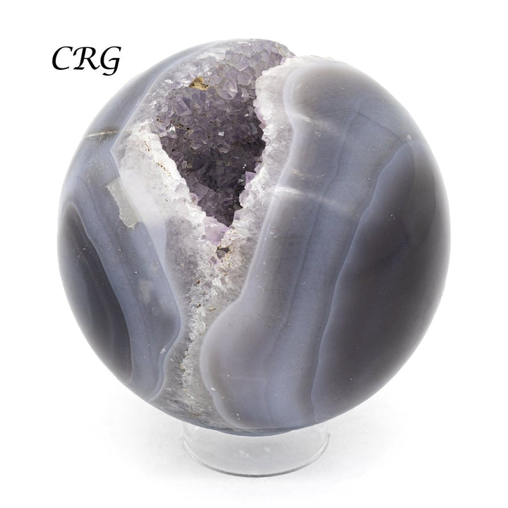 QTY 1 - Agate Druzy Sphere / 700 - 1000g AVGCrystal River Gems