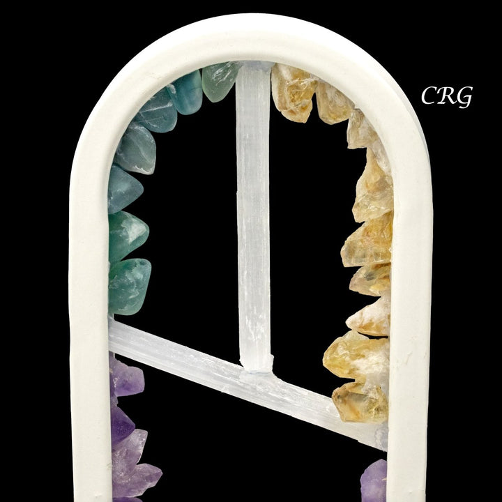 Qty 1 Amethyst, Citrine and Fluorite LampCrystal River Gems