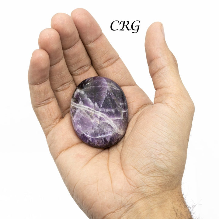 QTY 1 - Amethyst Palm Stone / 2" AvgCrystal River Gems