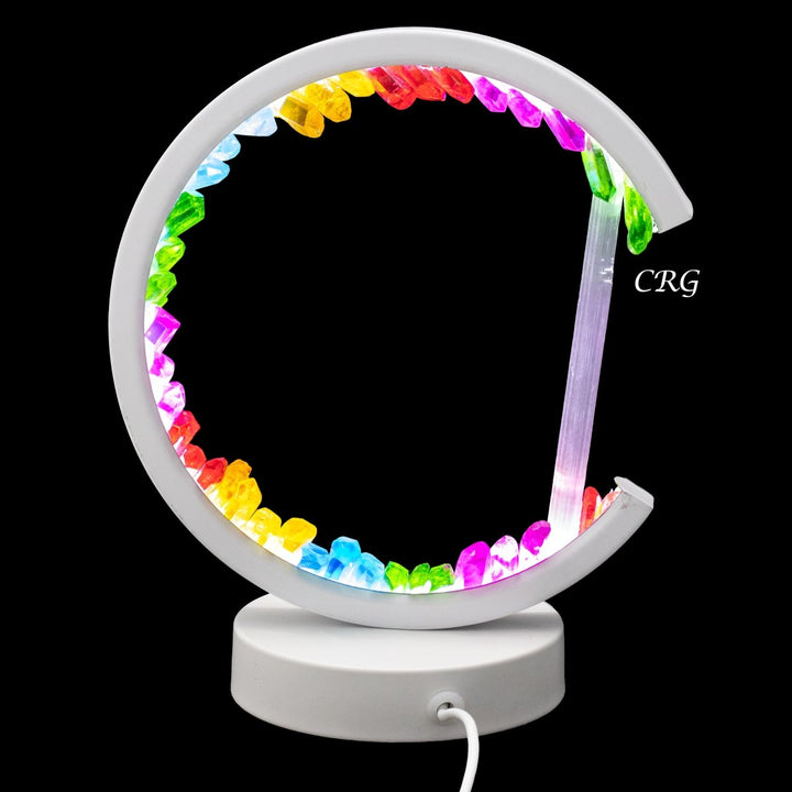 Qty 1 Aura Point LampCrystal River Gems