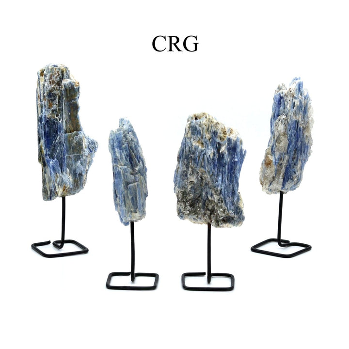 Qty 1. Blue Kyanite on Metal BaseCrystal River Gems