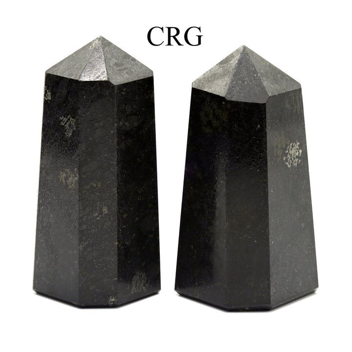 QTY 1 - Coppernite Point / 3 - 5" AVGCrystal River Gems