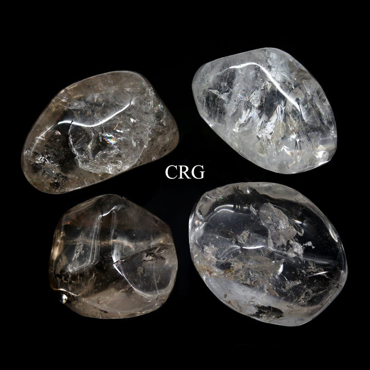 QTY 1 - Crystal Quartz Freeform Paperweight / 2 - 5" AVGCrystal River Gems