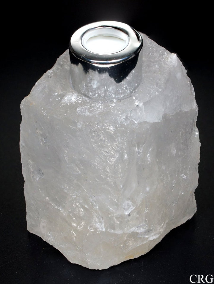 QTY 1 - Crystal Quartz Oil DiffuserCrystal River Gems