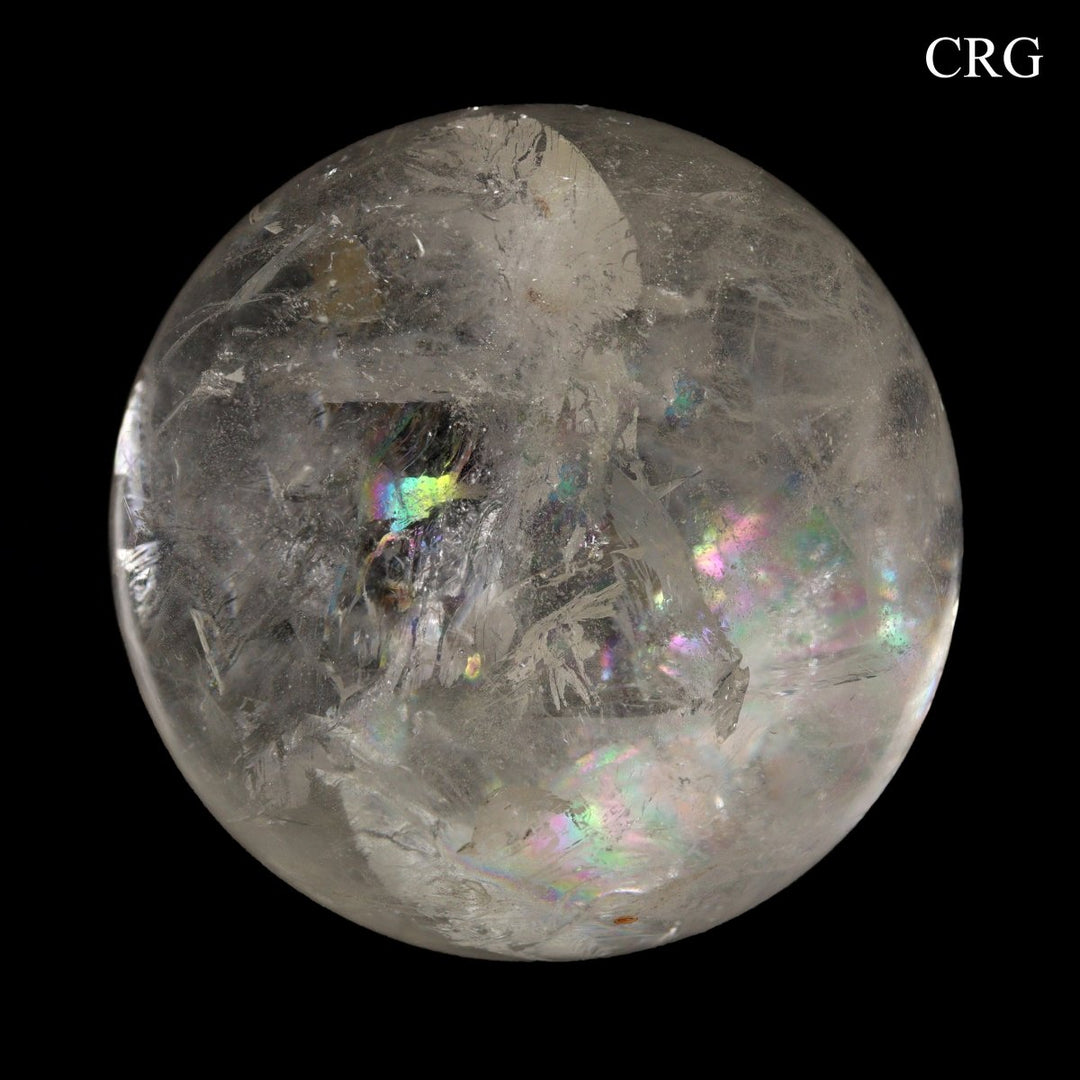 QTY 1 - Crystal Quartz Sphere / 9-11cm AVG