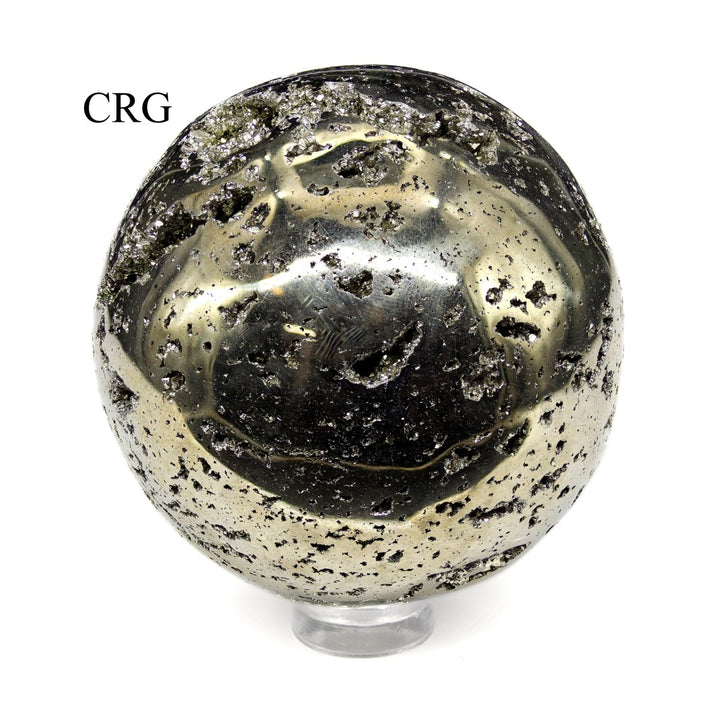 QTY 1 - Iron Pyrite Sphere / 40 - 60mm AVGCrystal River Gems