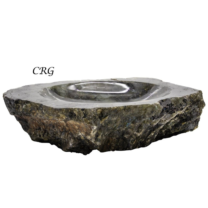 Qty. 1 - Labradorite Dish - 6" - 7.5" inCrystal River Gems