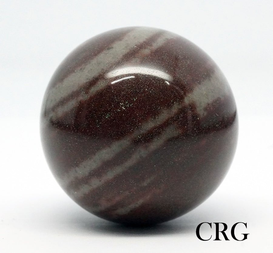 QTY 1 - Narmada Lingam Gemstone Sphere / 40 - 60mm AVGCrystal River Gems