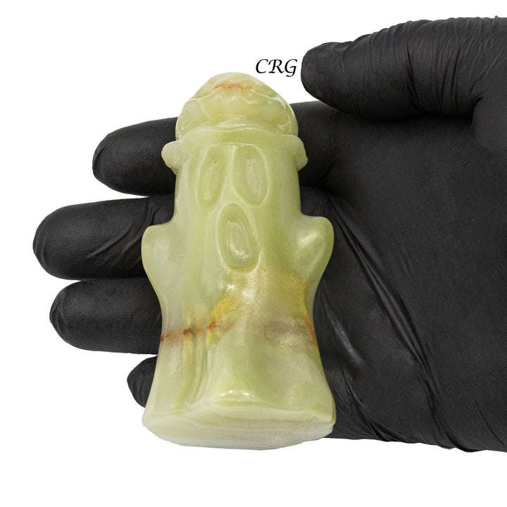 Qty 1 - Onyx Ghost with HatCrystal River Gems