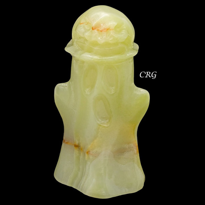 Qty 1 - Onyx Ghost with HatCrystal River Gems