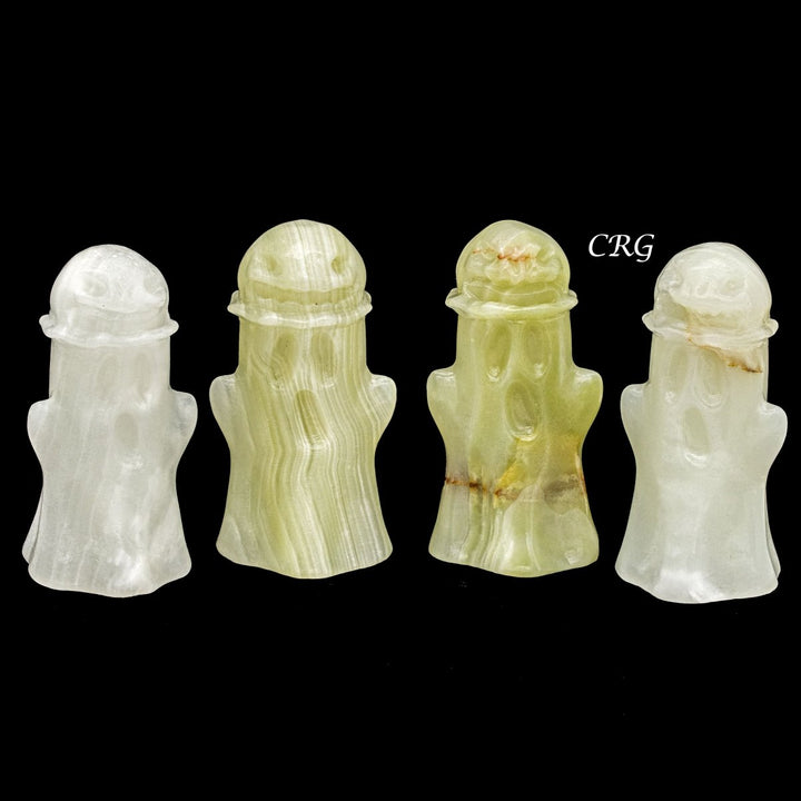 Qty 1 - Onyx Ghost with HatCrystal River Gems