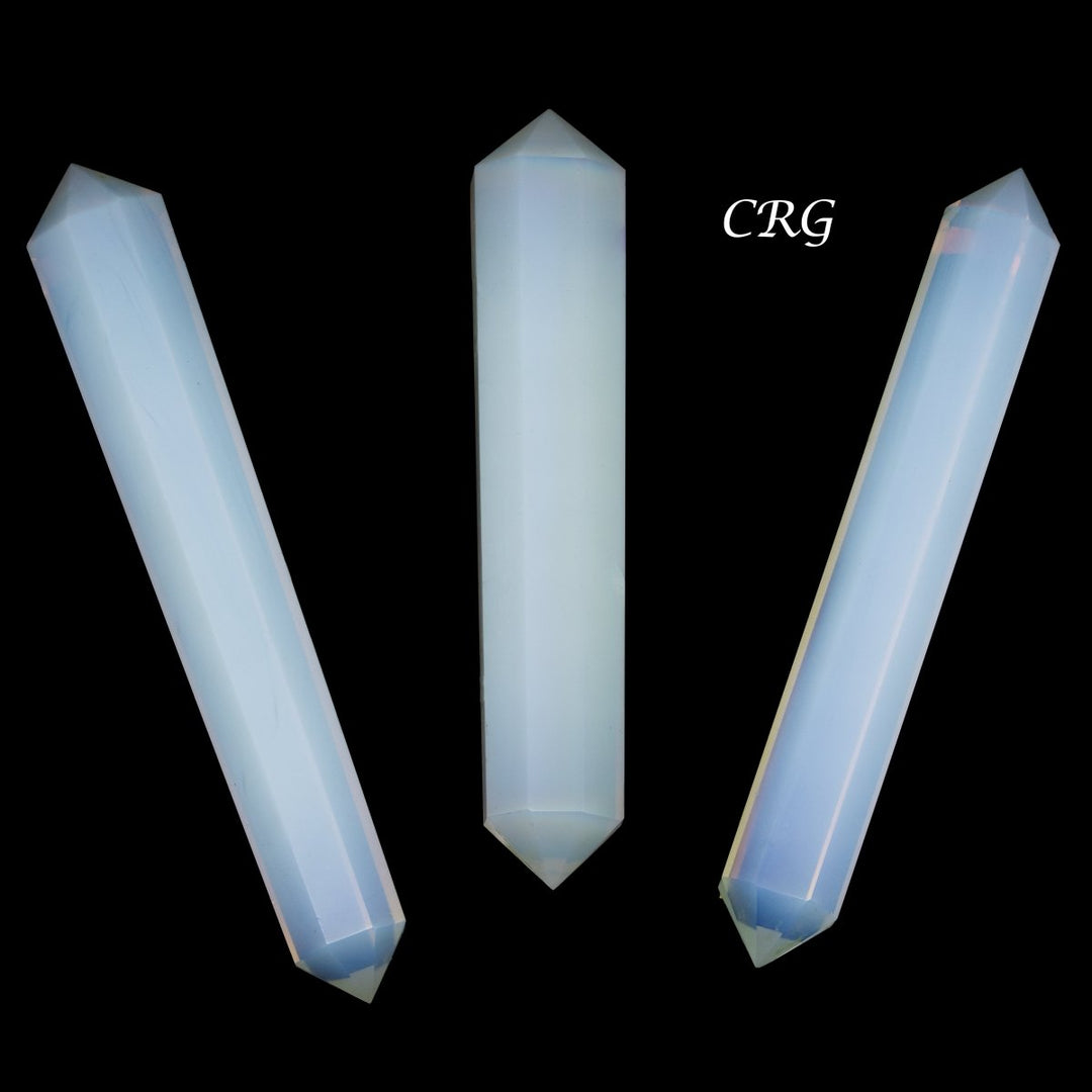 QTY 1 - Opalite Double Pointed Wand / 4 - 5" AvgCrystal River Gems