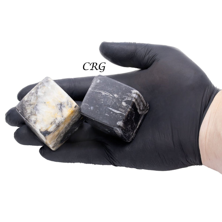 QTY 1 - Orthoceras Fossil Cube 45 - 55 mmCrystal River Gems