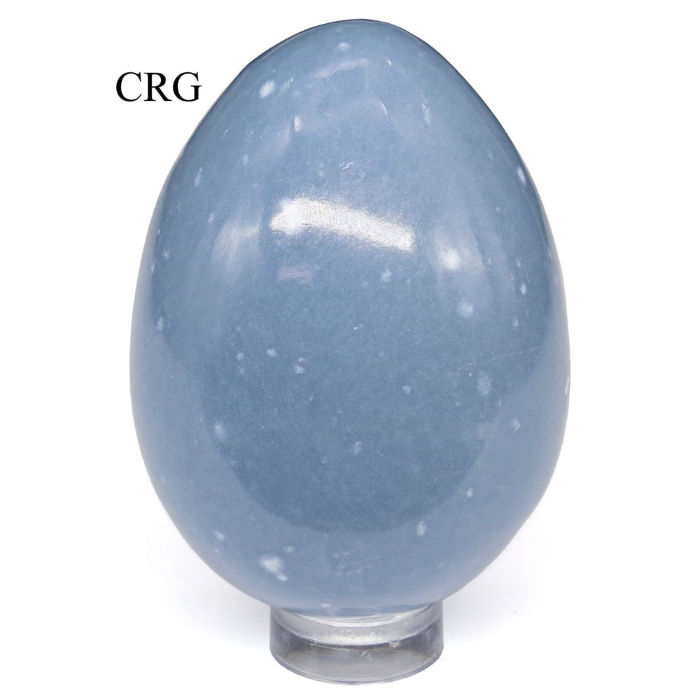 QTY 1 - Peru Angelite Egg / 35 - 55 MM AVGCrystal River Gems