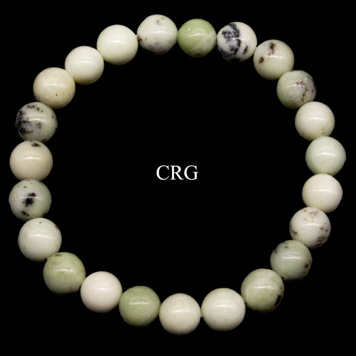 QTY 1 - Pine Jasper Stretch Bracelet / 8mm AVGCrystal River Gems