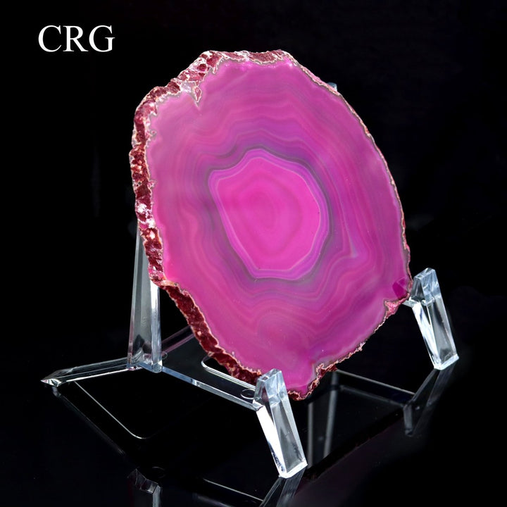 QTY 1 - Plastic Slab Stands - Large 5.75" x 5"Crystal River Gems