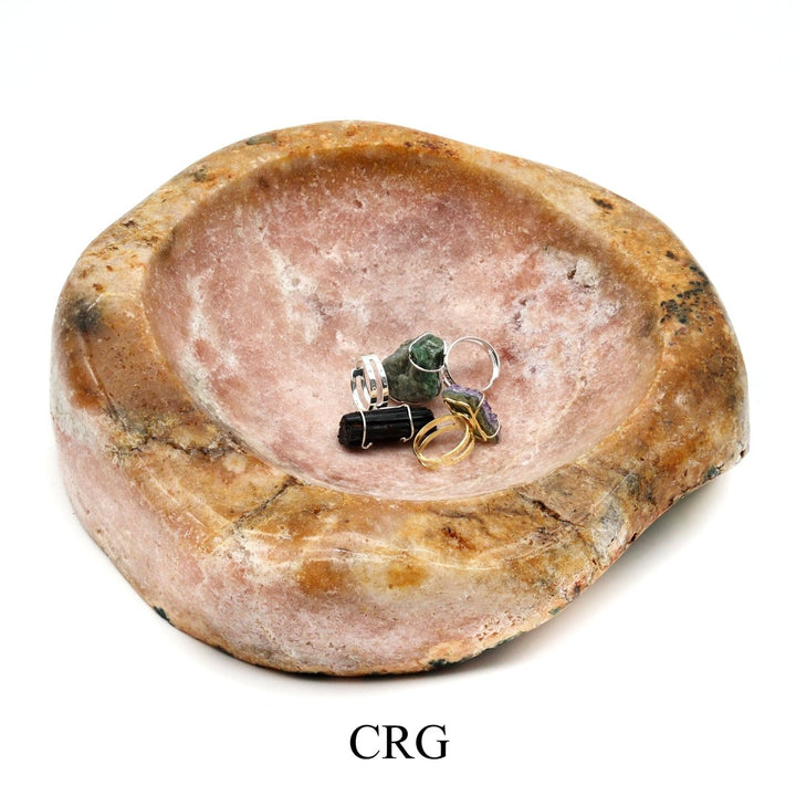 QTY 1 - Polished Pink Amethyst Bowl / 3.5 - 4.5kg AVGCrystal River Gems