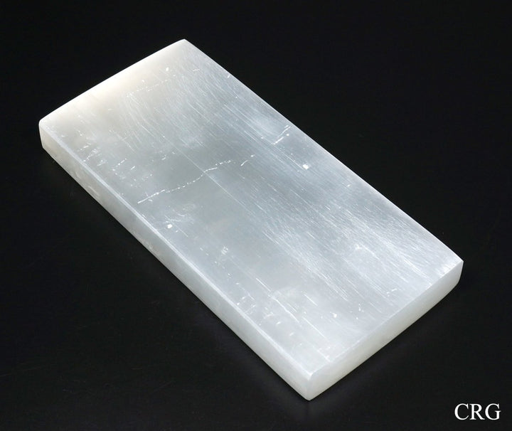 QTY 1 - Polished Selenite Rectangle PlateCrystal River Gems