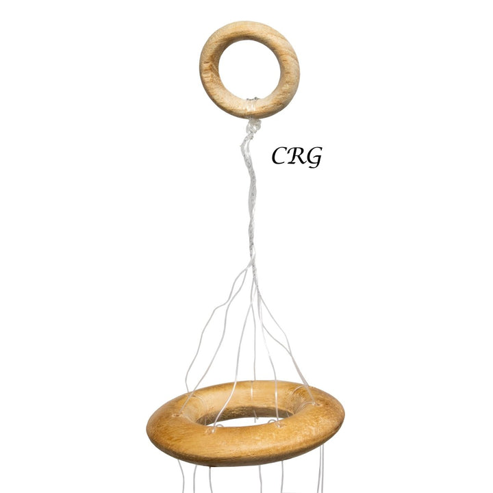 QTY 1 - Purple Agate Wind Chime/ SmallCrystal River Gems