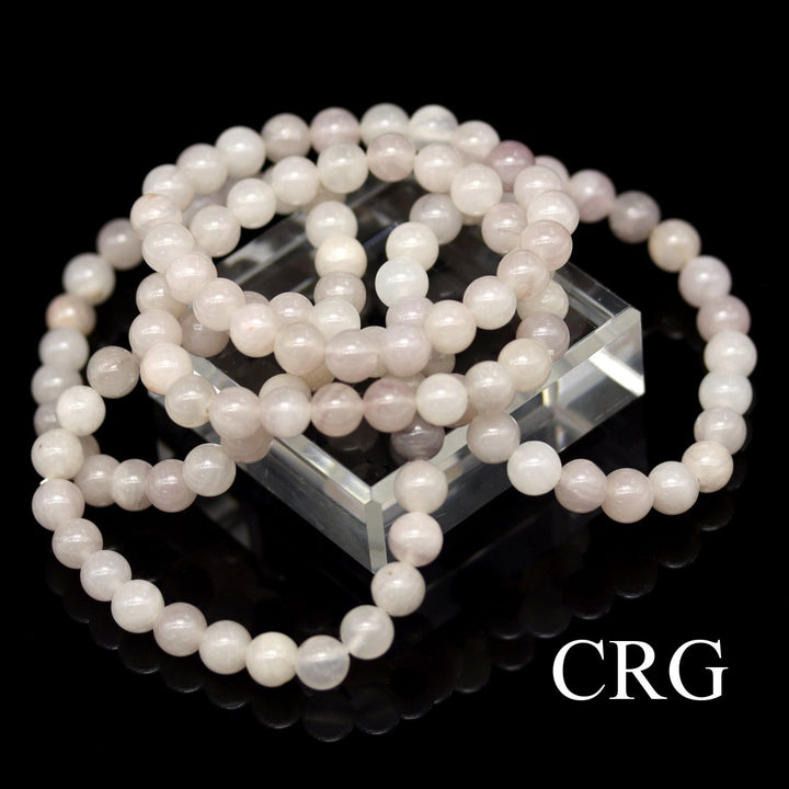 QTY 1 - Red Rutilated Quartzite (Hematoid Quartz) Stretch Bracelet / 8mm AVGCrystal River Gems