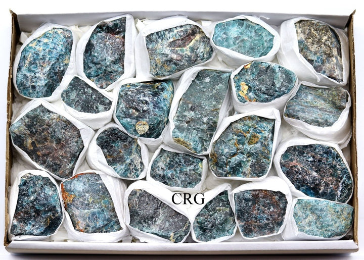 QTY 1 - Rough Apatite Medium Flat / 1 - 2" AVGCrystal River Gems