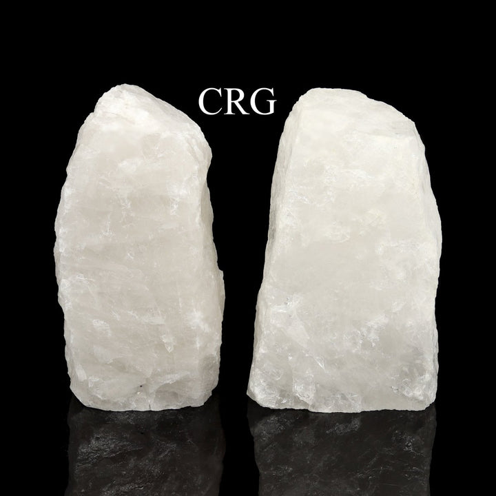 QTY 1 - Rough Crystal Quartz Lamp / CORD AND BULB INCLUDED / 5" AVGCrystal River Gems