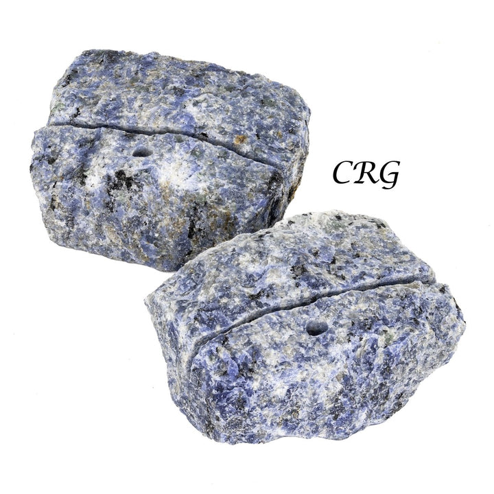 Rough Sodalite Card & Pen Holder - 3" - 3.25" - QTY 1Crystal River Gems