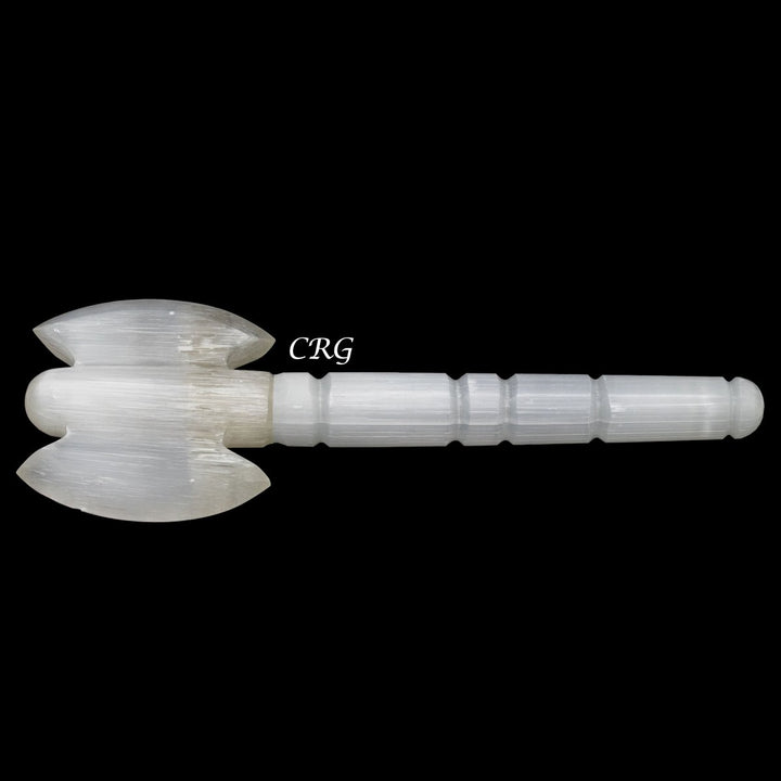 Qty 1 - Selenite Axe 40cmCrystal River Gems