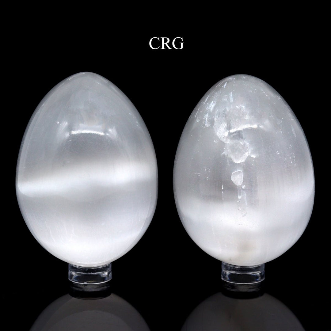 Selenite Egg (1 Piece) (60 - 70mm)Crystal River Gems
