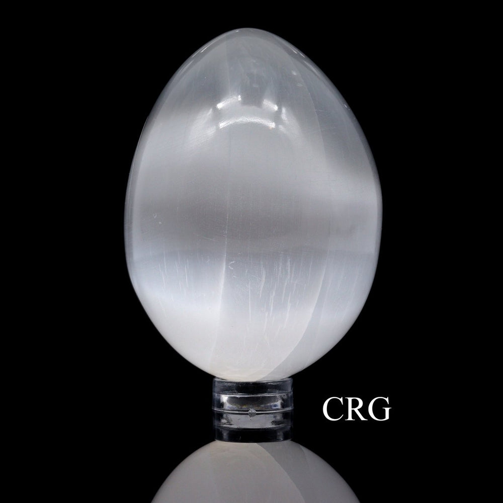 QTY 1 - Selenite Egg / 60-70mm AVG